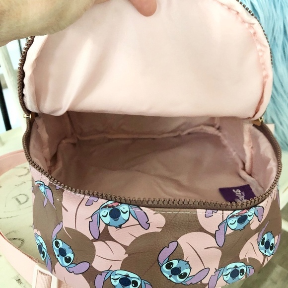 Disney, Stitch, From, Lilo & Stitch, Mini Backpack, Faux Leather, NEW With Tags - Picture 8 of 16
